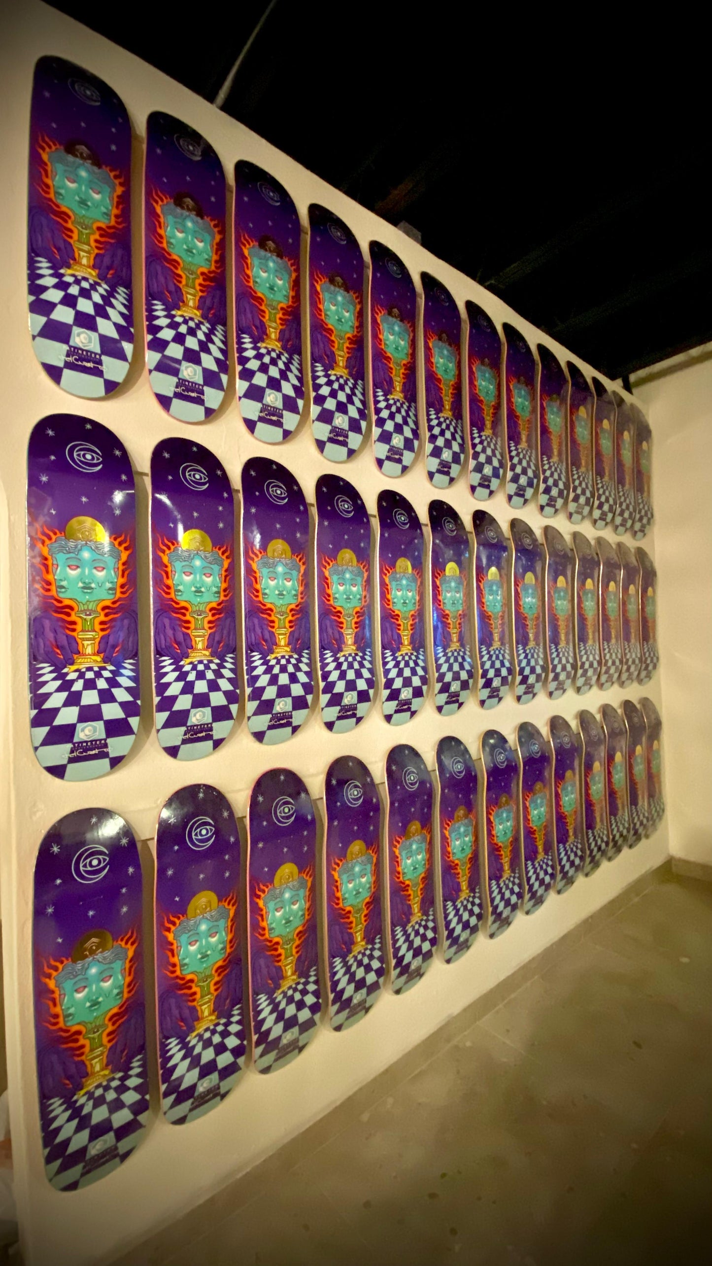METANOIA: Del Cuadro x Patinetero Skate Deck