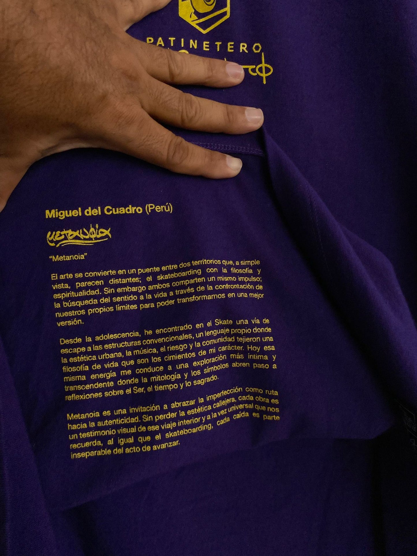 METANOIA: Del Cuadro x Patinetero Tee