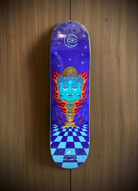 METANOIA: Del Cuadro x Patinetero Skate Deck