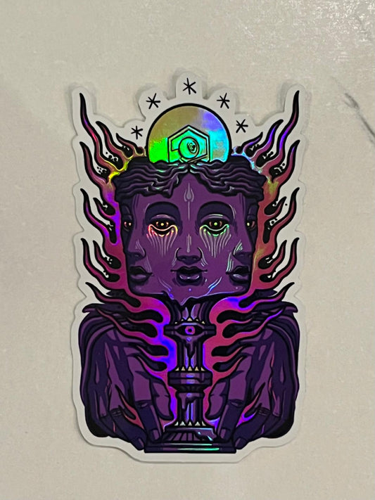 METANOIA: Del Cuadro x Patinetero Sticker
